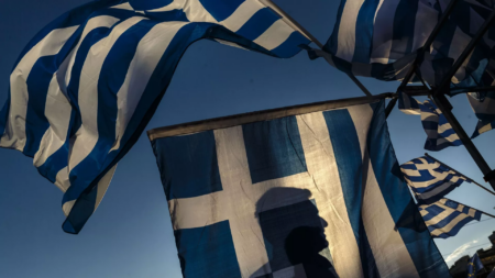 Grecja flagi