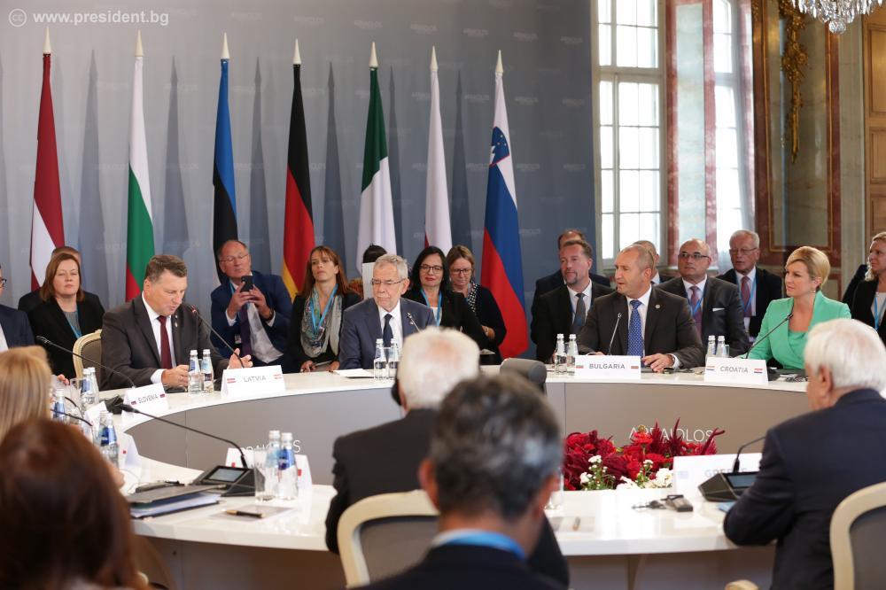 The 14th meeting of the heads of state of the Arraiolos Group in Riga Latvia 2018 03