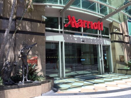 Brisbane Marriott Hotel Entrance
