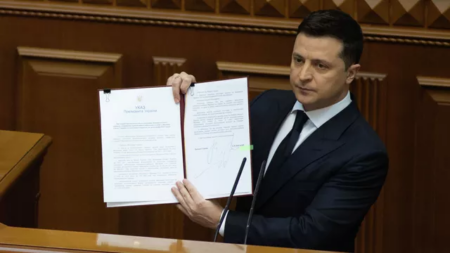 Zelenski parlament ustawa polska