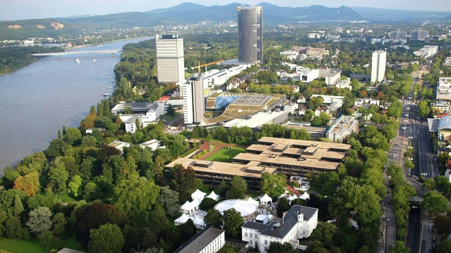 Widok na miasto Bonn NIEMCY