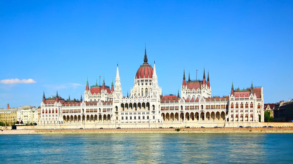 Budynek Parlamentu w Budapeszcie Wegry.