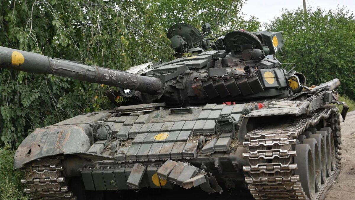 Czolg T 72 sluzacy w polskim wojsku