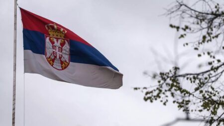 Flaga serbii