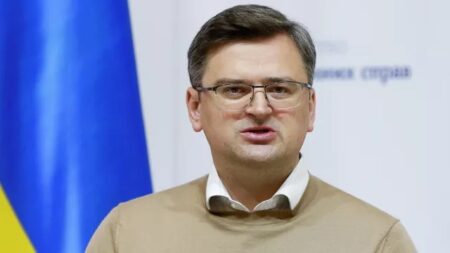 Minister Spraw Zagranicznych Ukrainy Dmitrij Kuleba