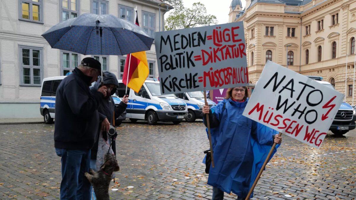 Niemcy protesty przeciwko polityce antyrosyjskiej