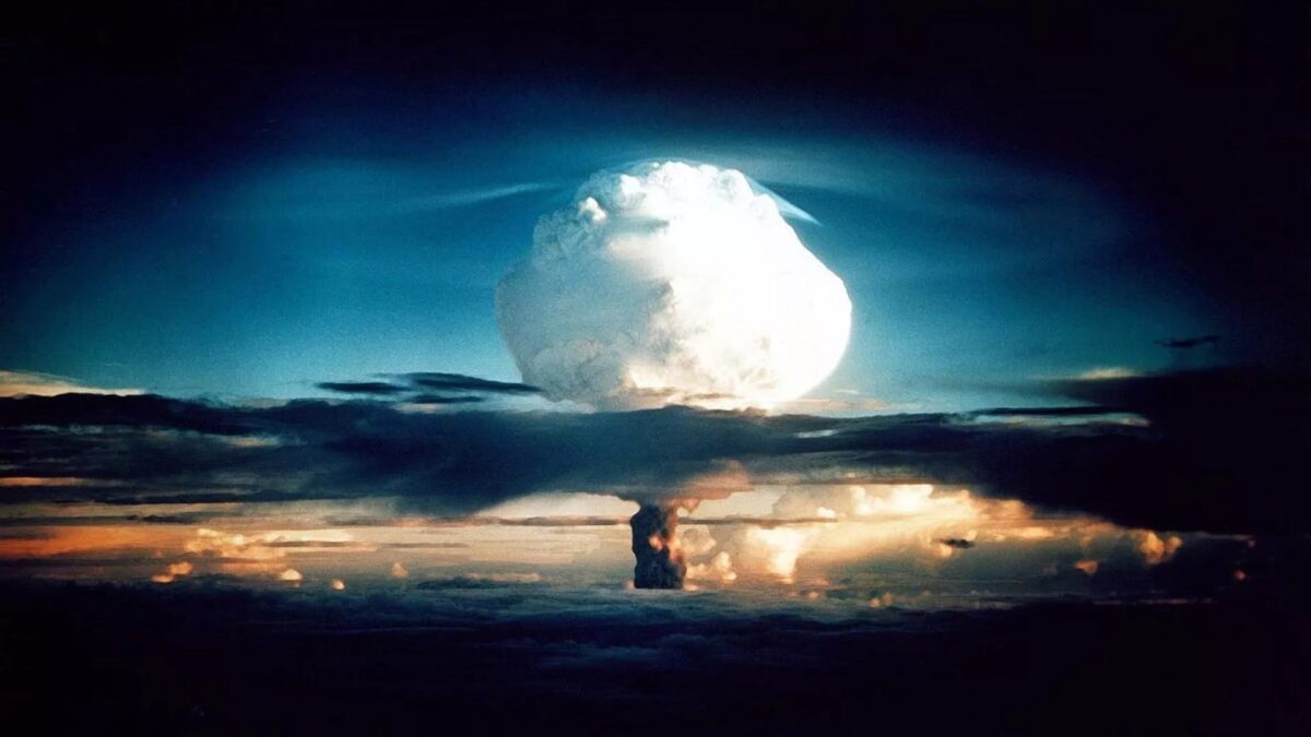 Wybuch nuklearny wojna jadrowa