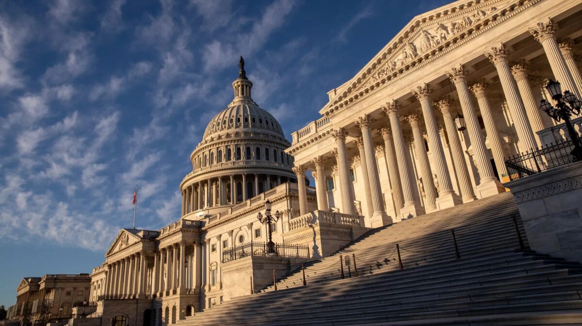 Budynek Kongresu USA w Waszyngtonie
