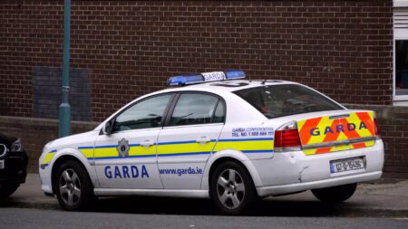 Irlandzki samochod policyjny policja