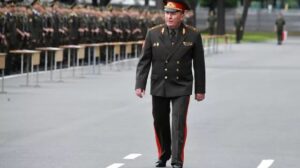Minister Obrony Republiki Bialorus Wiktor Chrenin