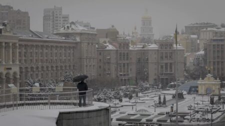 Plac Niepodleglosci w Kijowie