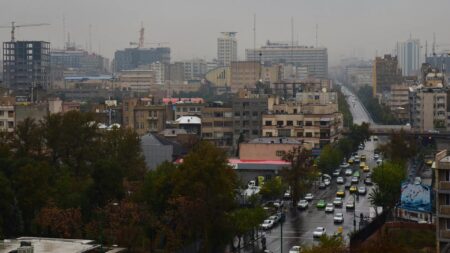 Widok Teheranu