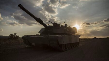 Amerykanski czolg M1A1 Abrams