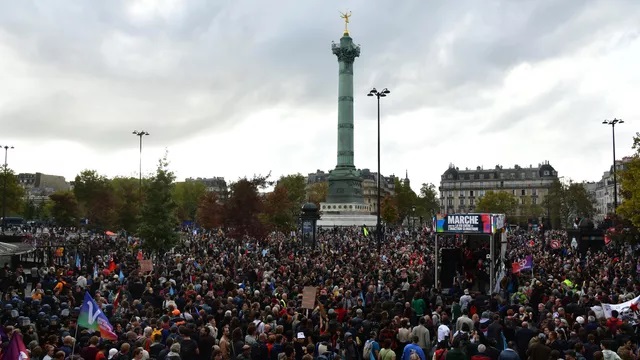 Francja protesty 1