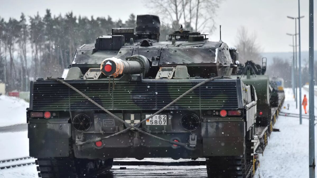 Niemiecki czolg Leopard 1