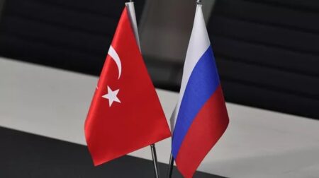 Flafa Turcji i Rosji
