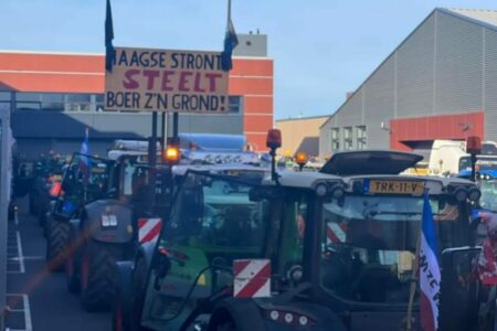 holandia rolnicy haga protest