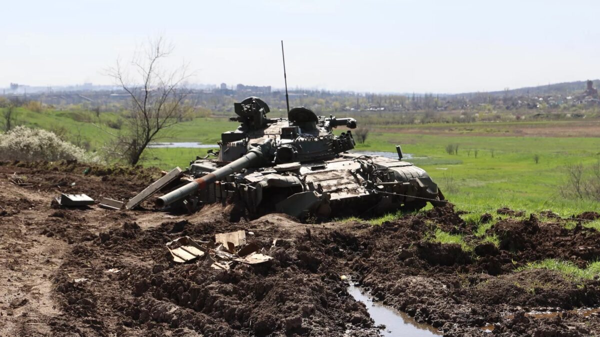 Zepsute ukrainskie pojazdy opancerzone czolgi ukraina