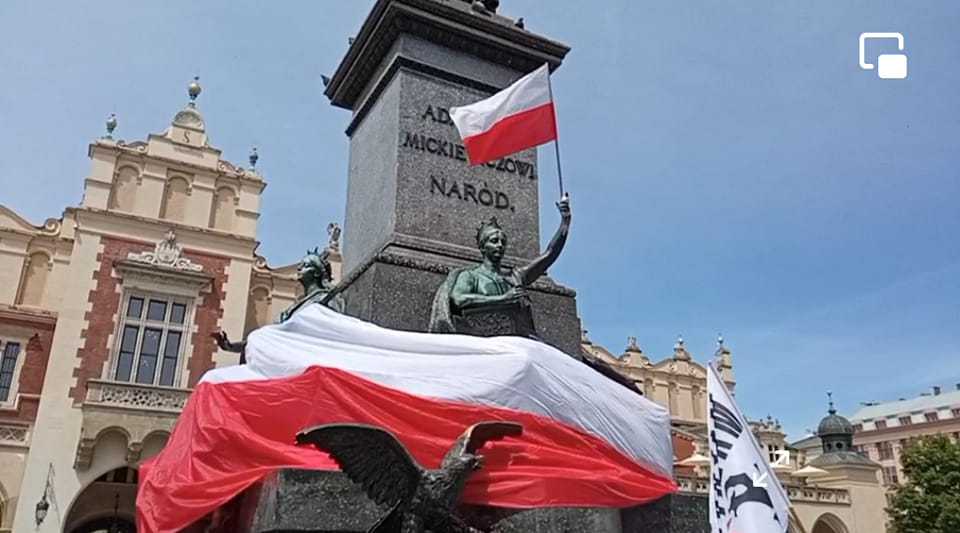 Krakow pomnik