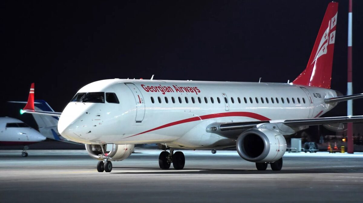 Samolot Embraer 190 Georgian Airways