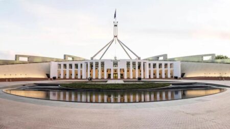 Budynek australijskiego parlamentu Australia