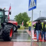 Rolnicy blokada przejscia z Ukraina