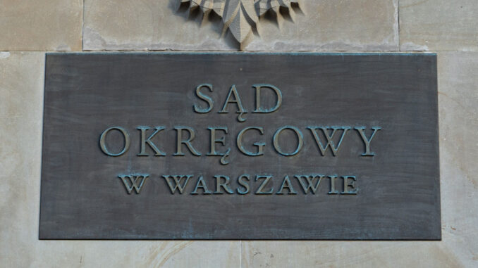 Sad Okregowy w Warszawie