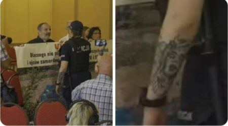 Tatuaz policjanki