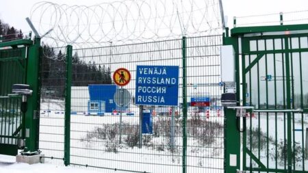 Punkt kontroly na granicy Finsko rosyjskiej