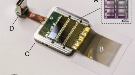 Chipy interfejsu mozg komputer i zestaw elektrod