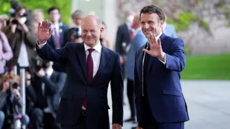 Scholz i Macron
