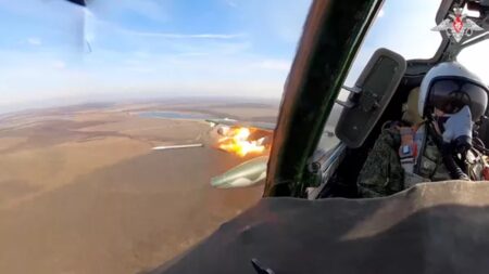 Atak samolotu szturmowego Su 2 wojsko rosyjskie