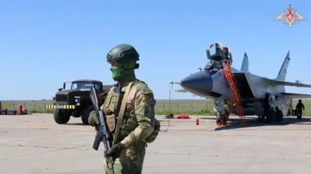 Wojsko rosyjskie cwiczenia RMO