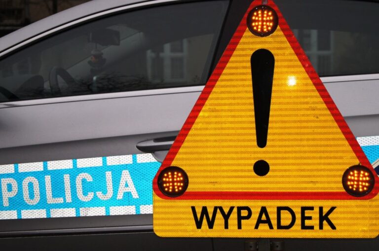 wypadek policja