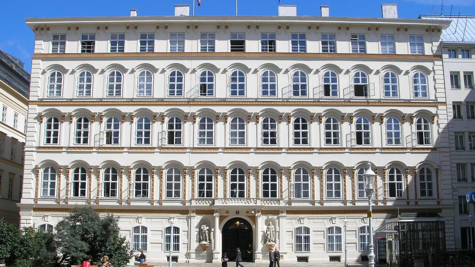 Budynek austriackiego Ministerstwa Spraw Zagranicznych w Wiedniu Austria
