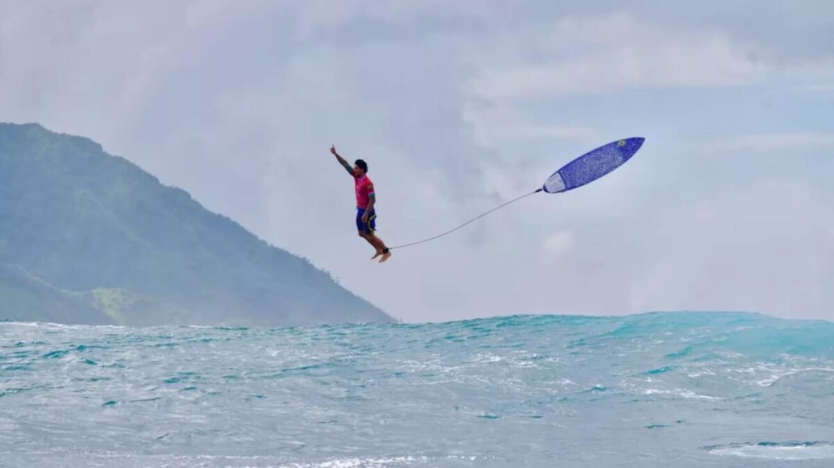 Brazylijski surfer Gabriel Medina