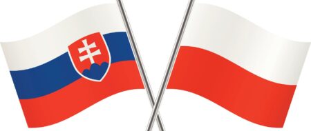 Flaga PL i Slowacji