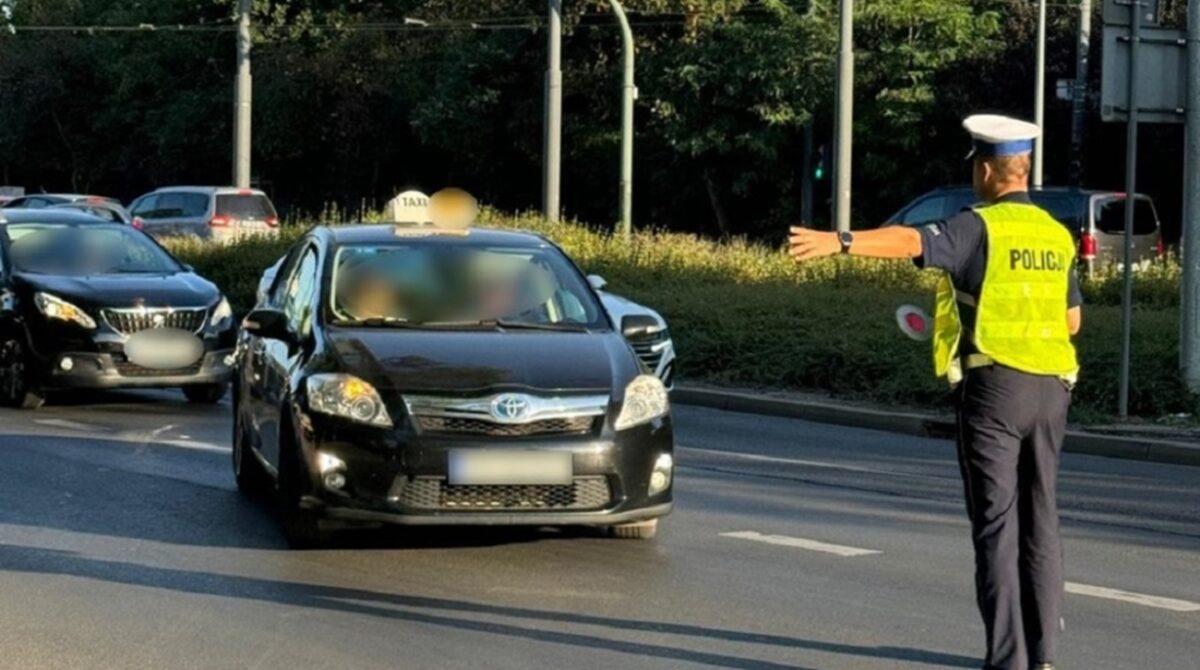 Krakowska policja zatrzymanie taksowski