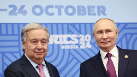 Guterres i Putin