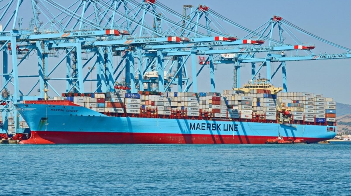 Maersk Denver Hiszpanski port