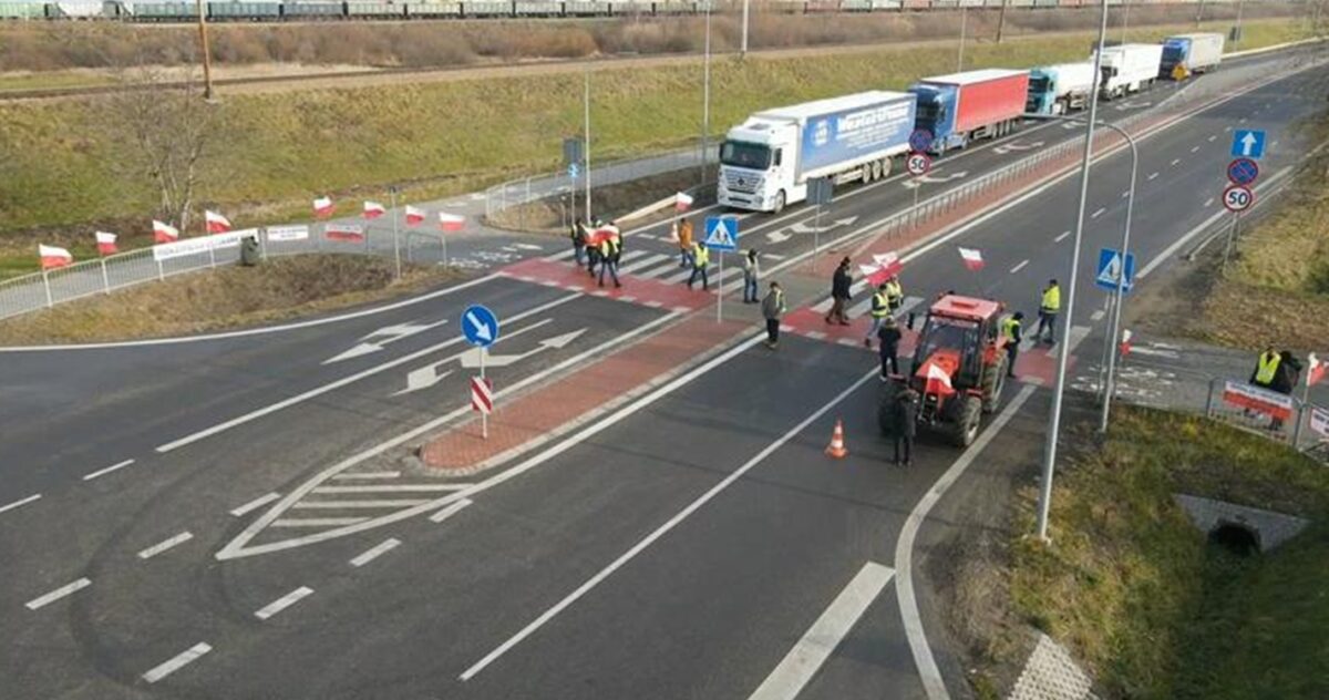 Medyka przejscie graniczne blokada