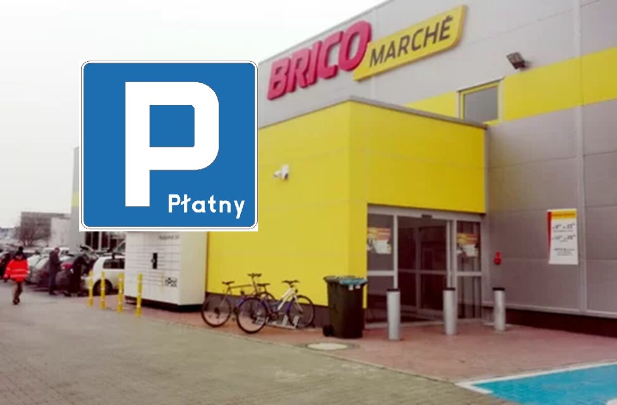 Brico mArche oplata parkingowa