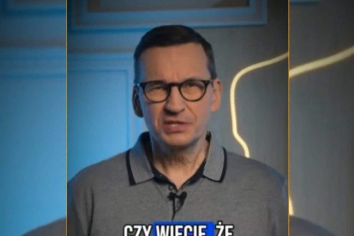 Morawiecki cenzura