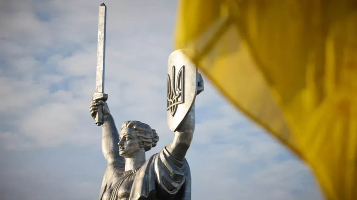 Kijow statua ukraina