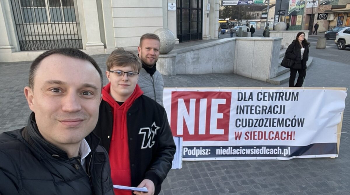 Nie dla Centrum Integracgi Cudziziemcow w Siedlcach