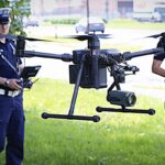 Dron policja