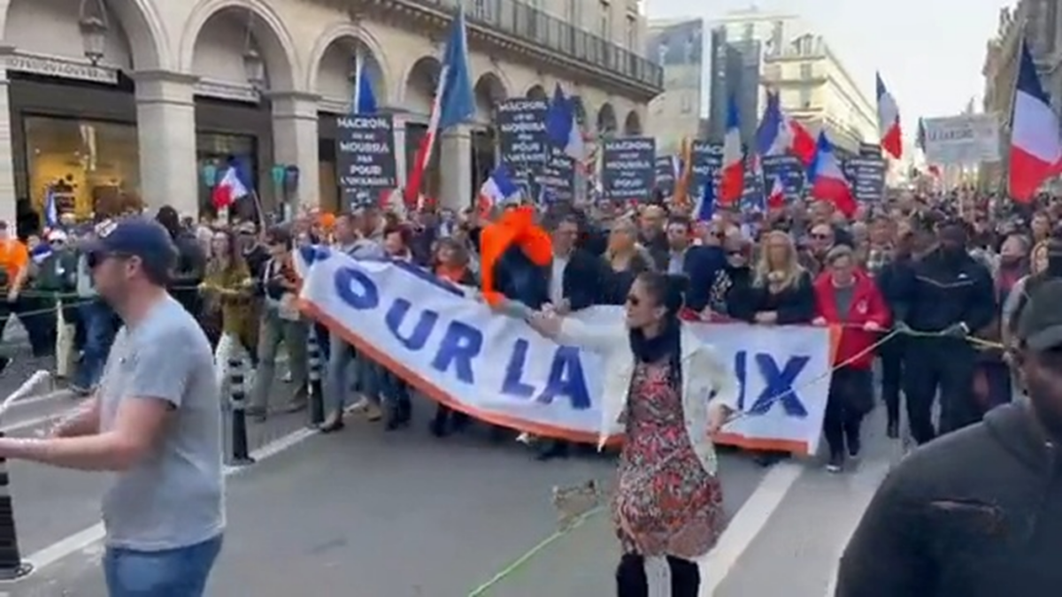 Francja protest 1