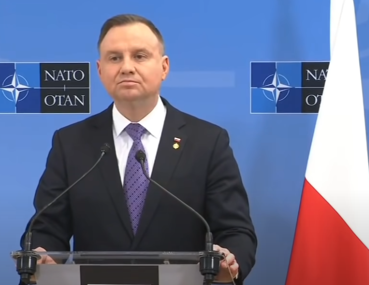 Andrzej Duda: W Polsce początkowo będzie 300 amerykańskich oficerów DudaPrezydent