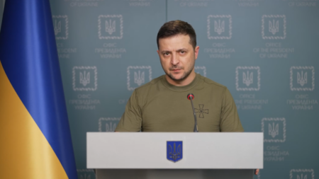 Zełenski wezwał UE do nałożenia całkowitego embarga na rosyjskie paliwa kopalne Zelensky7