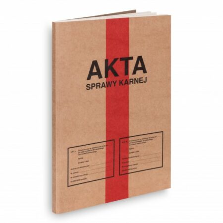 Akta sprawy Karnej
